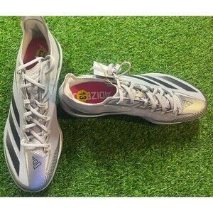 Adidas Adizero Electric+ Silver Speed Pack Men's Baseball Cleats Size 13 NEW